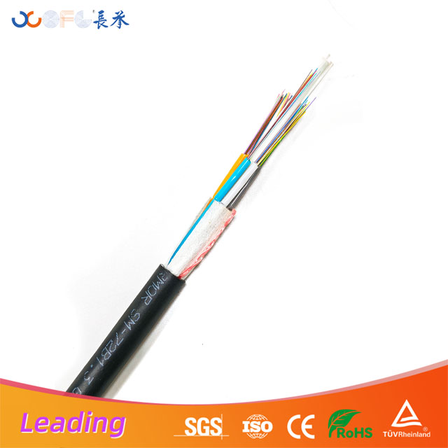 Single Jacket All-Dielectric Gel Free Stranded Loose Tube Fiber cable-GYFY