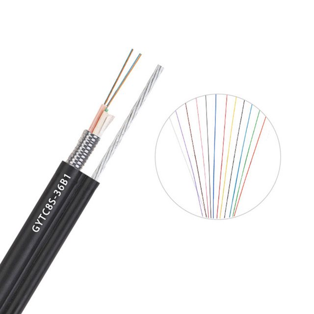 Loose Tube Stranded Figure-8 Self-supporting Optical Cable GYTC8S