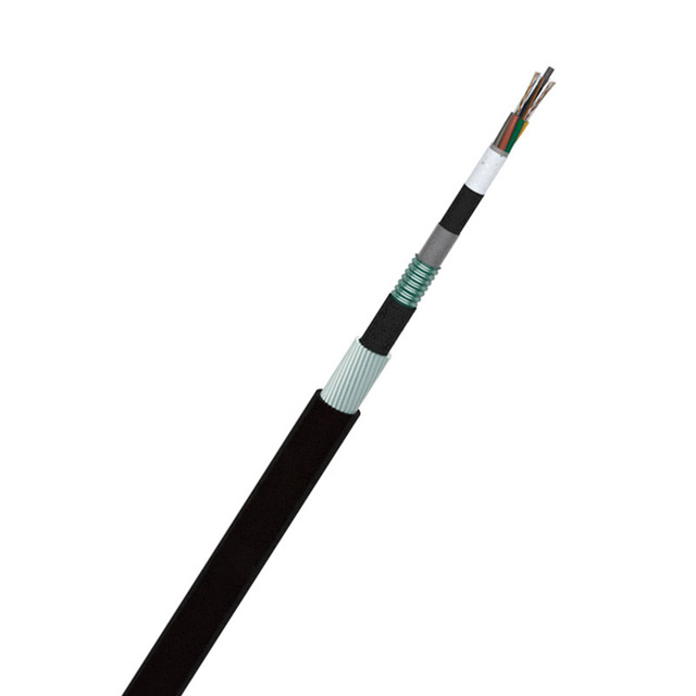 Flame Retardant Double Jacket Armored Fiber Optical Cable GYTZA53+33