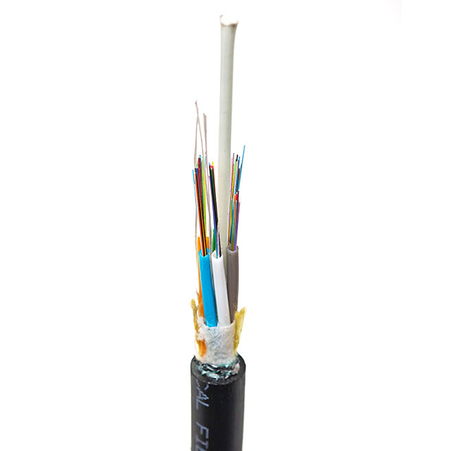 Single Jacket/Single Armor Gel Free Stranded Loose Tube fiber cable-GYFS