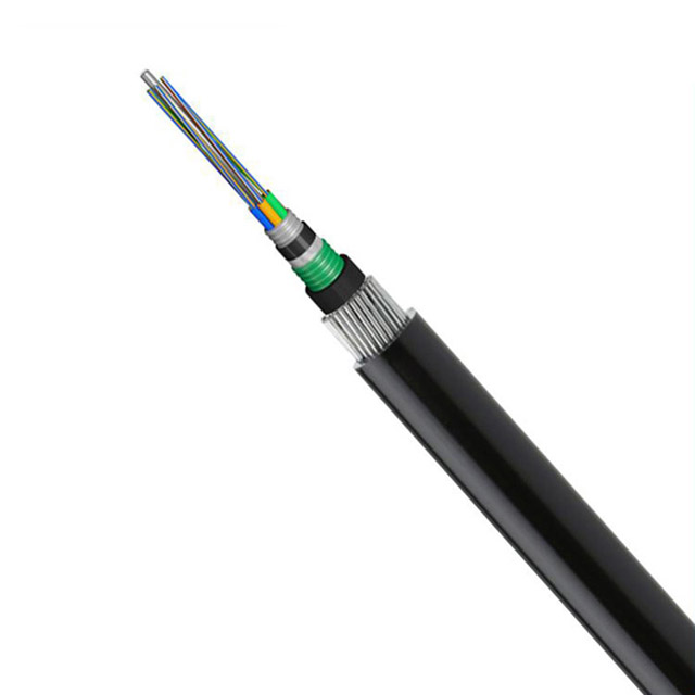 Flame Retardant Double Jacket Armored Fiber Optical Cable GYTZA53+33