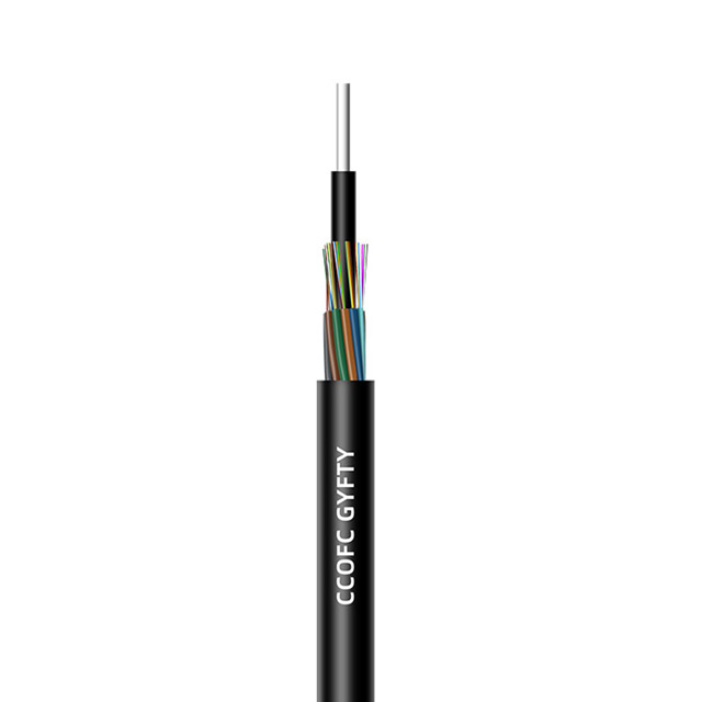 Loose Tube Stranded Non-armoured Fiber Optical Cable-GYFTY