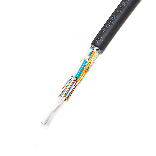 Single Jacket/Single Armor Gel Free Stranded Loose Tube fiber cable-GYFS