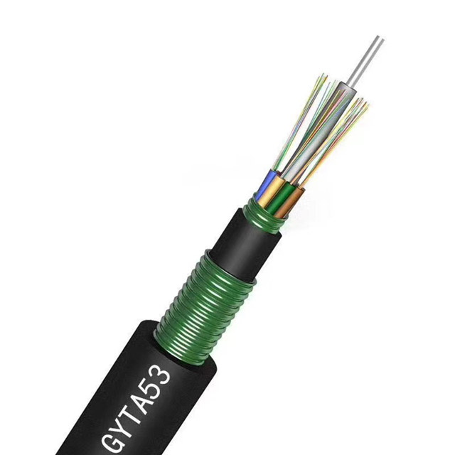 Loose Tube Double Armored Double Jacket Optical Cable GYTA53
