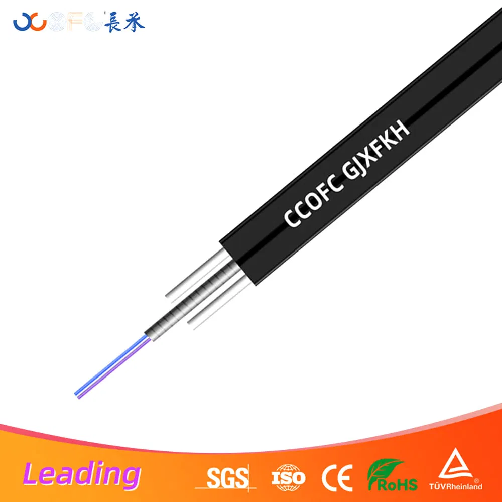  Outdoor FTTH drop cable GJYXCH/GJYXFCH fiber optic cable G657A