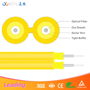 Indoor fiber cable Duplex Optical Cable with 900μm Tight Buffer Fiber