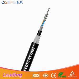 Double Steel Wire Armored GYTA333 submarine underwater fiber optic cable 