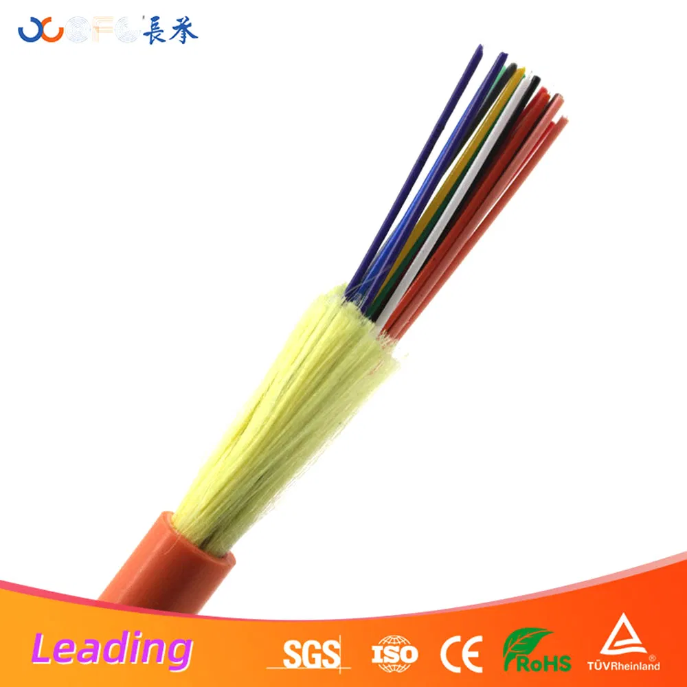  Indoor fiber cable micro distribution cable Indoor Branch Fiber Optical Cable with tight buffer