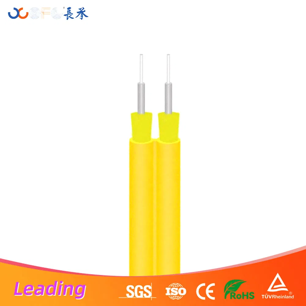 Indoor fiber cable Duplex Optical Cable with 900μm Tight Buffer Fiber